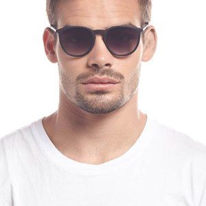 Le Specs Oh Buoy Gradient Round Sunglasses